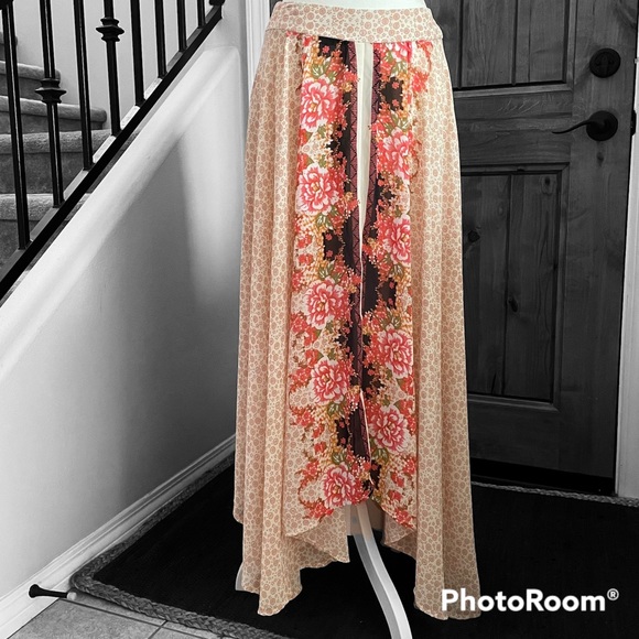 FREE PEOPLE boho maxi skirt, size M - Picture 4 of 14